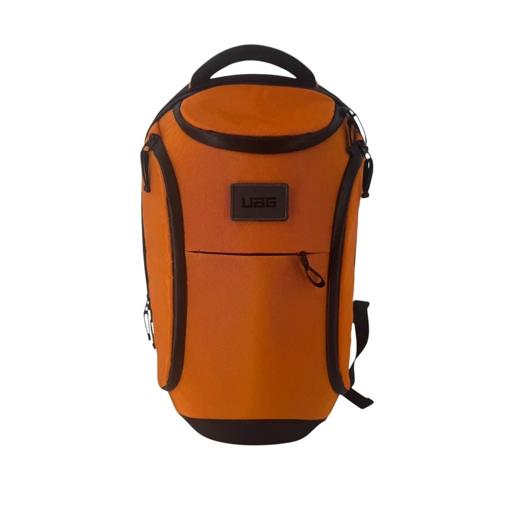 UAG Urban Armor Gear Standard Issue Backpack Orange Black Laptop Bag Rugged